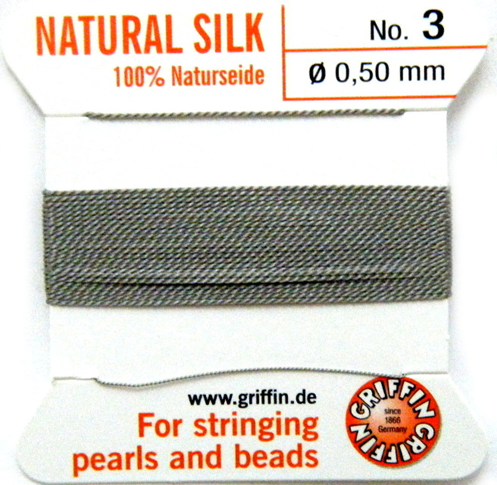Grey 3 Griffin Silk